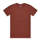 AS Colour Custom Staple Marle Tee - 5001M (Brick Marle)