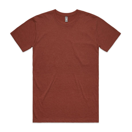 AS Colour Custom Staple Marle Tee - 5001M (Brick Marle)