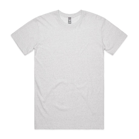 AS Colour Custom Staple Marle Tee - 5001M (White Marle)