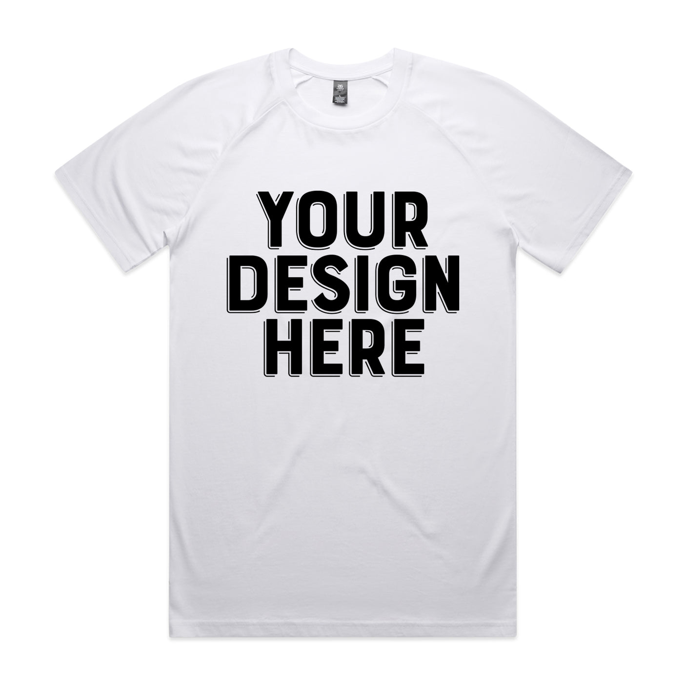 AS Colour Custom Staple Raglan Tee