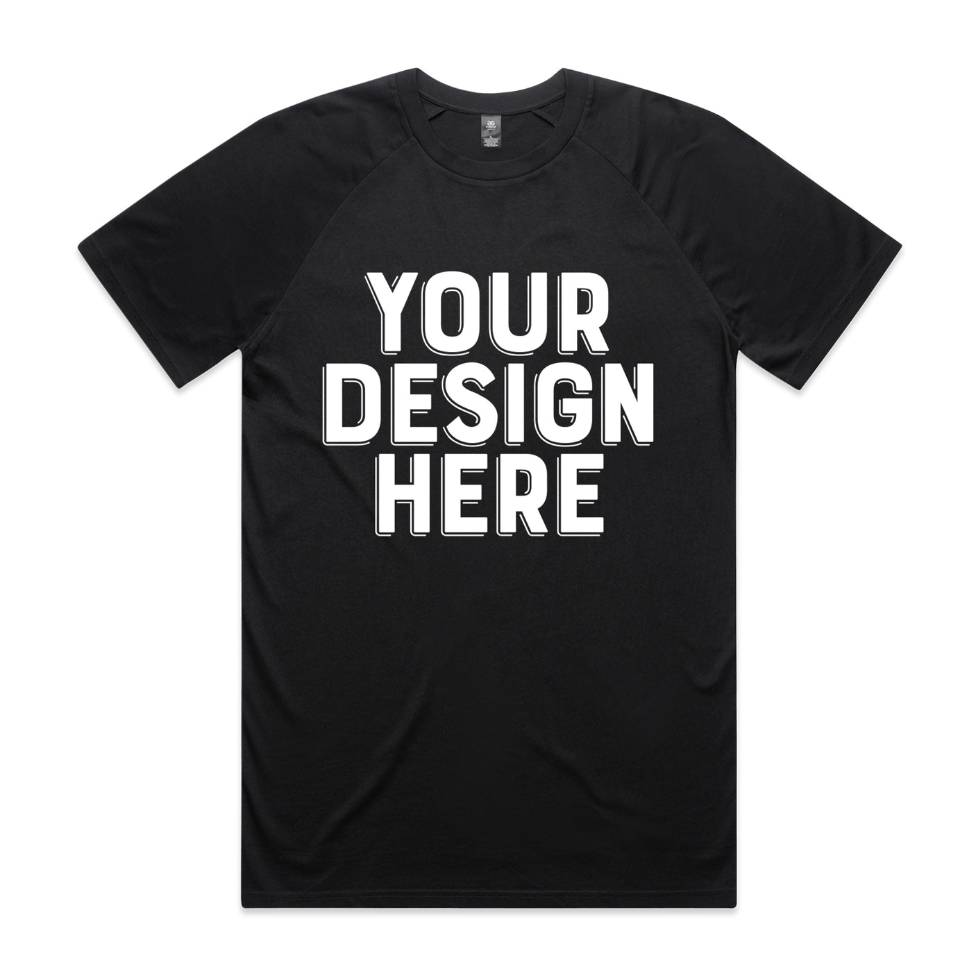 AS Colour Custom Staple Raglan Tee