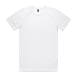 AS Colour Custom Staple Raglan Tee - 5001R (White)