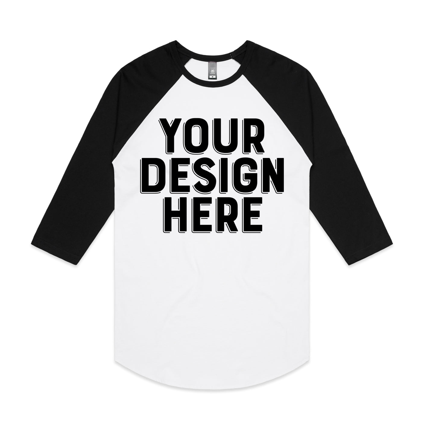 AS Colour Custom Raglan Tee