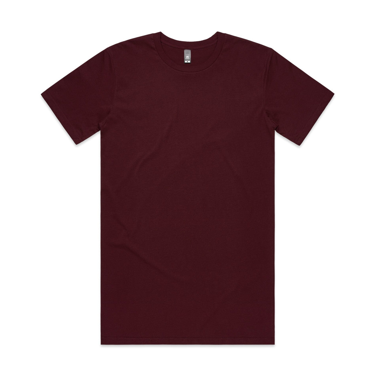AS Colour Custom Tall Tee - 5013 (Burgundy)