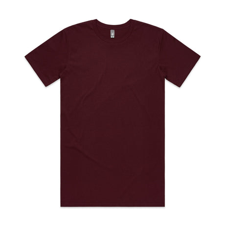 AS Colour Custom Tall Tee - 5013 (Burgundy)