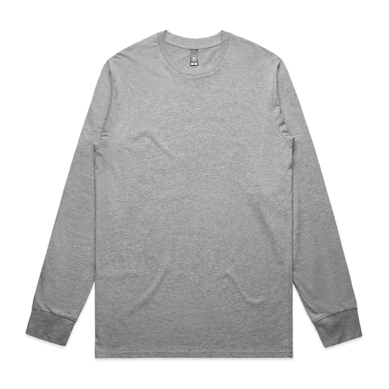AS Colour Custom Staple L/S Tee - 5020 (Grey Marle)