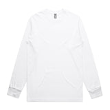 AS Colour Custom Staple L/S Tee - 5020 (White)