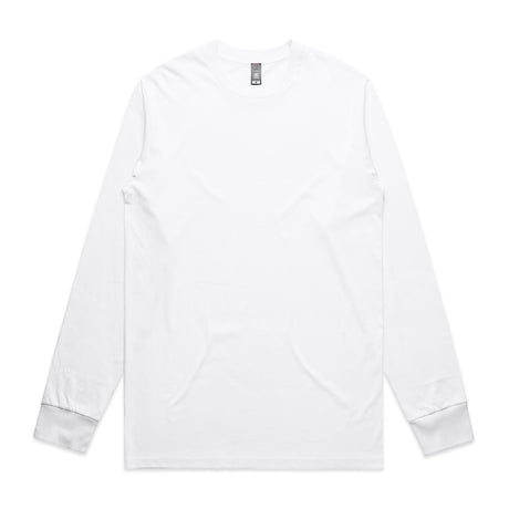 AS Colour Custom Staple L/S Tee - 5020 (White)