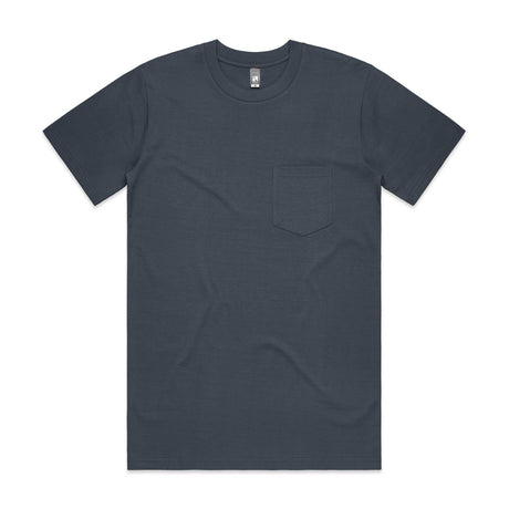 AS Colour Custom Classic Pocket Tee - 5027 (Petrol Blue)