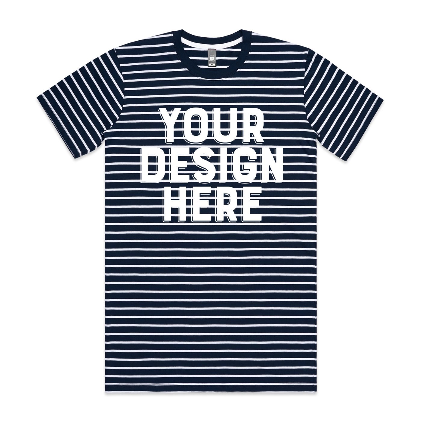 AS Colour Custom Staple Stripe Tee