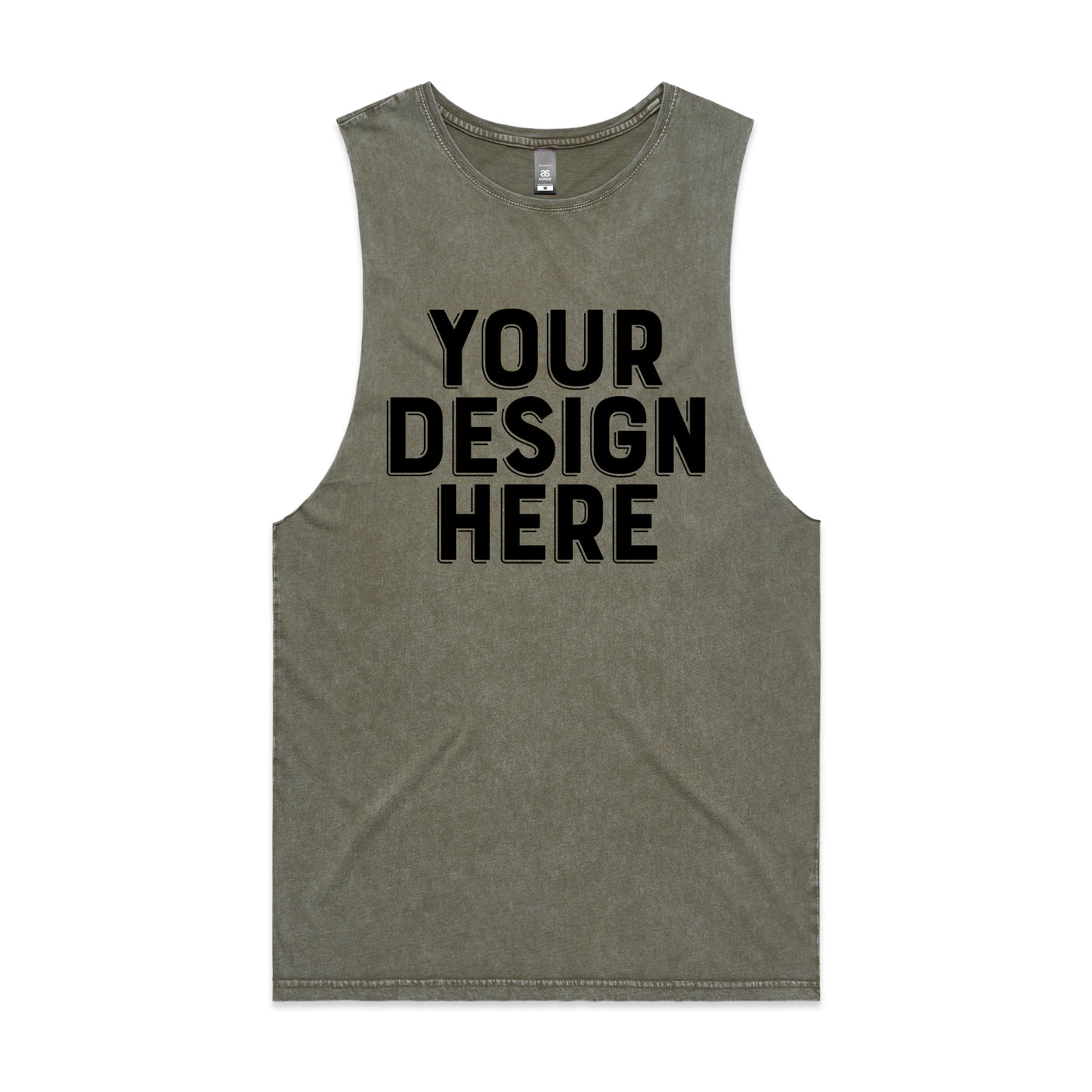 AS Colour Custom Stone Wash Barnard Tank