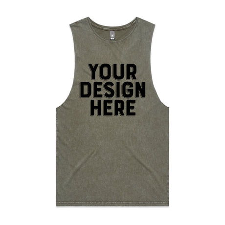 AS Colour Custom Stone Wash Barnard Tank