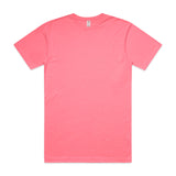 AS Colour Custom Block Safety Tee - 5050F (Safety Pink)