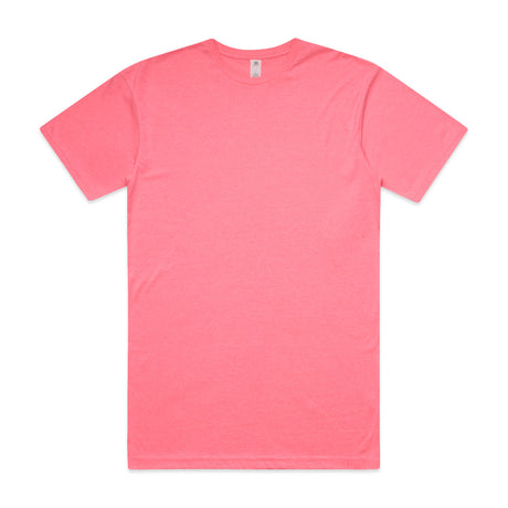 AS Colour Custom Block Safety Tee - 5050F (Safety Pink)