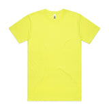 AS Colour Custom Block Safety Tee - 5050F (Safety Yellow)