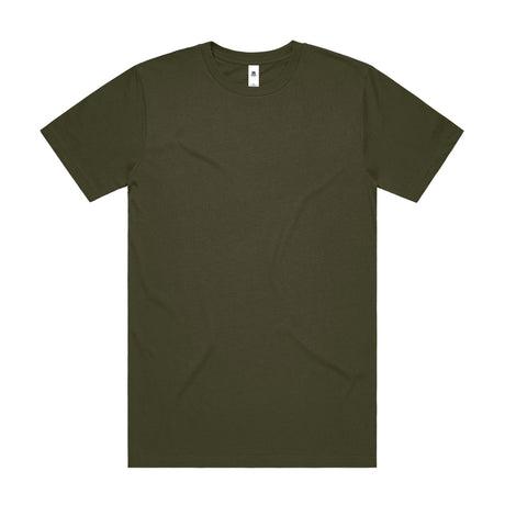 AS Colour Custom Block Tubular Tee - 5050T (Army)