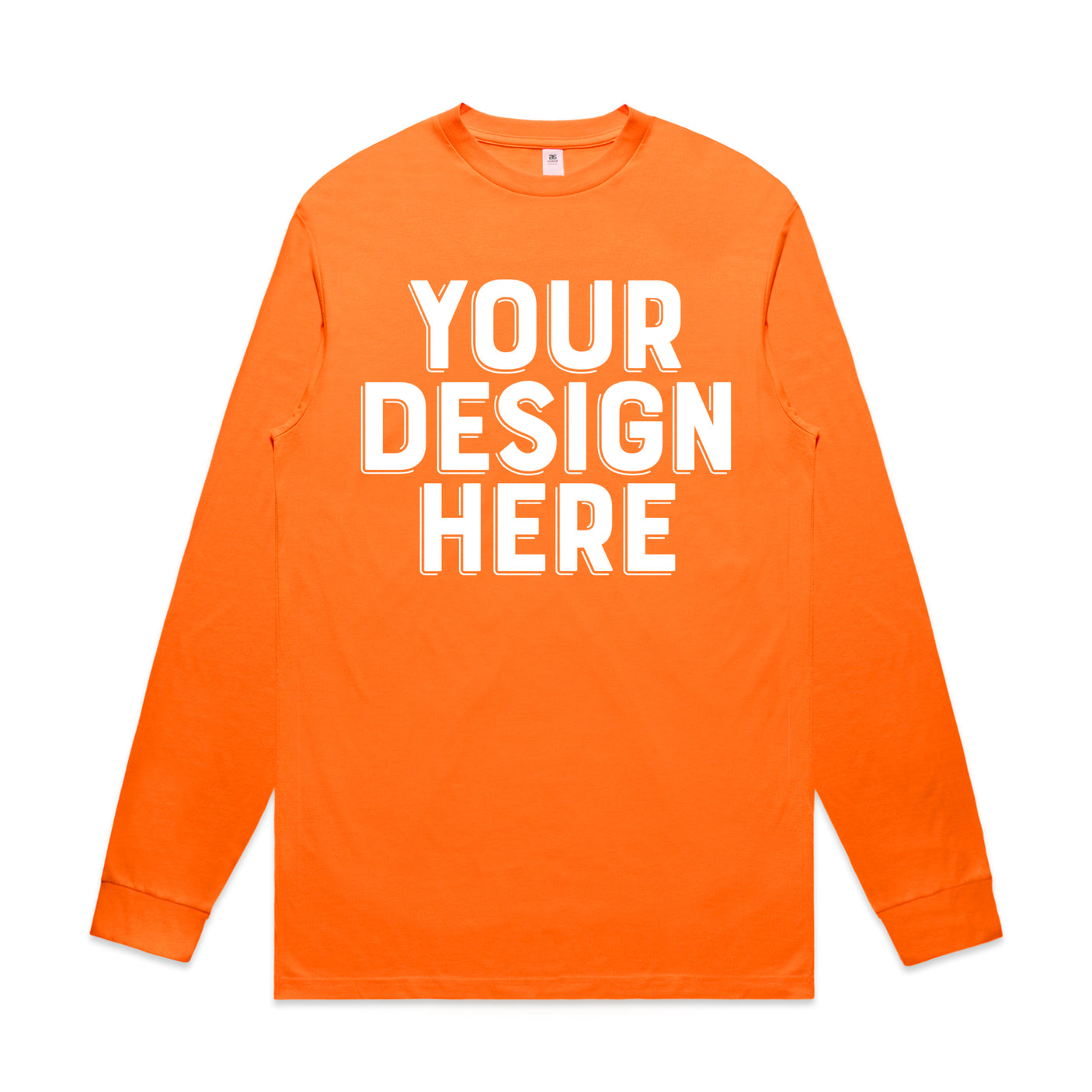 AS Colour Custom Block Safety L/S Tee