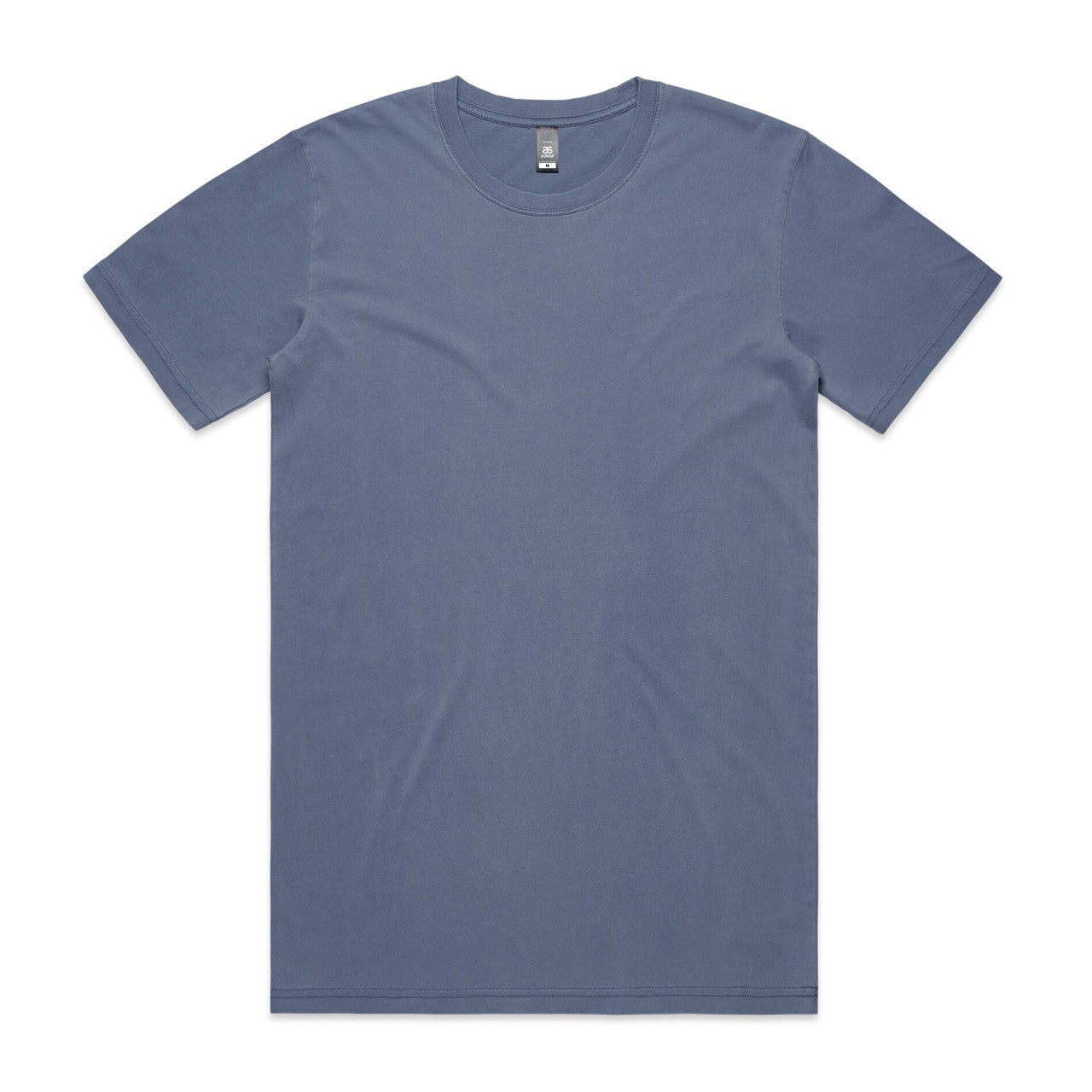 AS Colour Custom Staple Faded Tee - 5065 (Faded Blue)