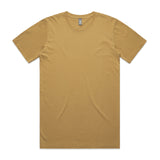 AS Colour Custom Staple Faded Tee - 5065 (Faded Mustard)