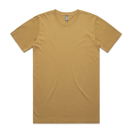 AS Colour Custom Staple Faded Tee - 5065 (Faded Mustard)