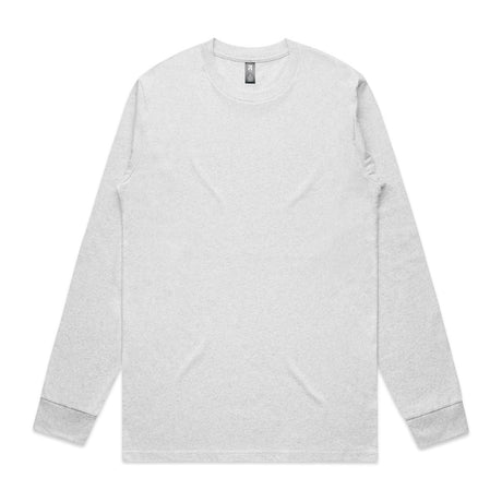 AS Colour Custom Classic L/S Tee - 5071 (White Marle)