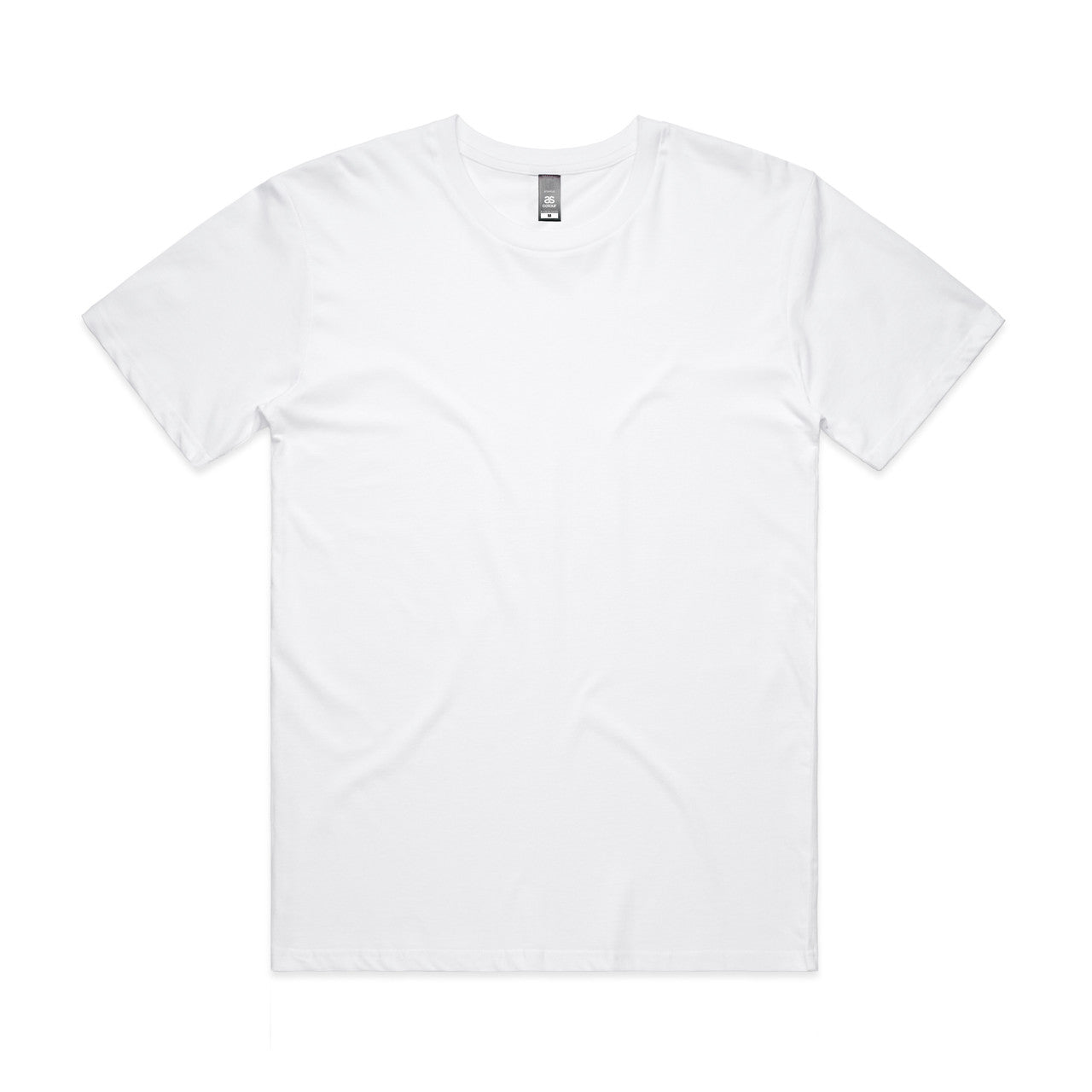 AS Colour Custom Staple Minus Tee [-5cm] - 5074 (White)