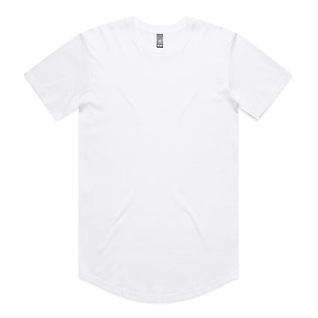 AS Colour Custom Staple Curve Tee - 5076 (White)