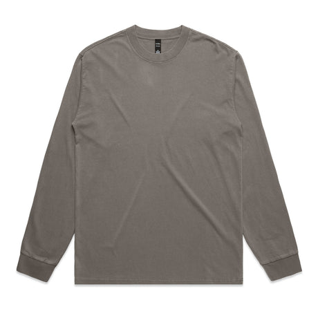 AS Colour Custom Heavy Faded L/S Tee - 5083 (Faded Grey)