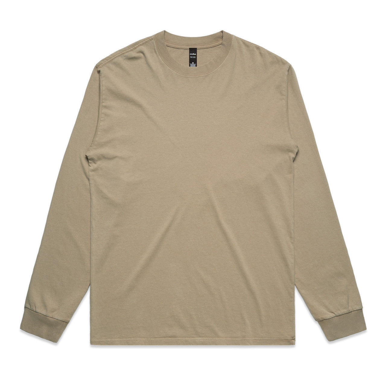 AS Colour Custom Heavy Faded L/S Tee - 5083 (Faded Khaki)