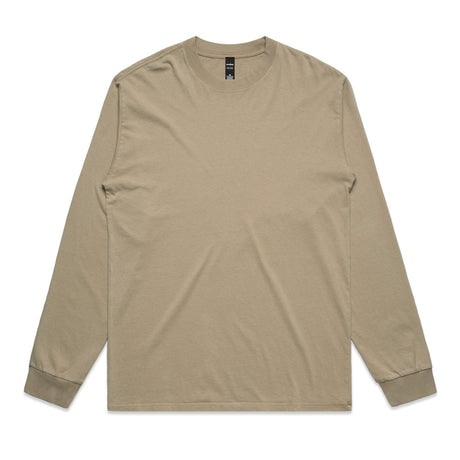 AS Colour Custom Heavy Faded L/S Tee - 5083 (Faded Khaki)