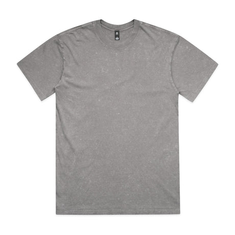 AS Colour Custom Stone Wash Heavy Tee - 5085 (Grey Stone)
