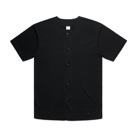 AS Colour Custom Heavy Baseball Jersey - 5423 (Black)